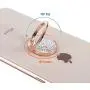 Cell Phone Finger Ring Holder, GREATQIQI Sparkle Diamond Phone Kickstand, 360° Rotation Metal Ring Grip Stand for Phones and Tablets (Rose Gold) Cell Phone Finger Ring Holder, GREATQIQI Sparkle Diamond Phone Kickstand, 360° Rotation Metal Ring Grip Stand for Phones and Tablets (Rose Gold)