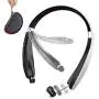 Foldable Bluetooth Headset, Beartwo Lightweight Retractable Bluetooth Headphones for Sports&Exercise, Noise Cancelling Stereo Neckband Wireless Headset (with carry case) Foldable Bluetooth Headset, Beartwo Lightweight Retractable Bluetooth Headphones for Sports&Exercise, Noise Cancelling Stereo Neckband Wireless Headset (with carry case)