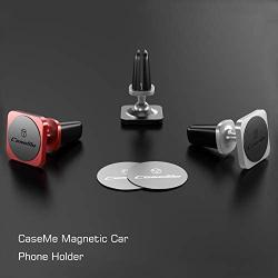 Car Phone Mount Magnetic Cell Phone Car Mount Vent Dashboard 360° Rotation Car Phone Holder for iPhone SE 11 Pro XS Max XR X 8 Plus Samsung Galaxy S20 Note10 S10 S10e & All Phones,Silver