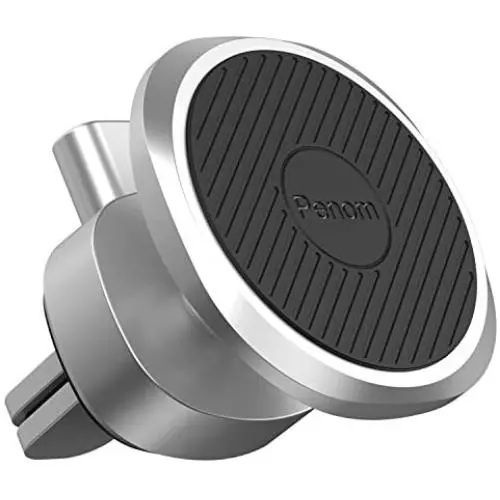 Magnetic Phone Car Mount, Penom Cell Phone Holder for Car Universal Air Vent Magnet Car Phone Mount Fits iPhone 11 Xs Max XR X 8 7 6S 6 Plus and Most Smartphones (Silver) Magnetic Phone Car Mount, Penom Cell Phone Holder for Car Universal Air Vent Magnet Car Phone Mount Fits iPhone 11 Xs Max XR X 8 7 6S 6 Plus and Most Smartphones (Silver)