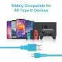 Charger Compatible with Nintendo Switch, Charging Cable Compatible with Nintendo Switch, Charger Cable Compatible with Nintendo Switch Pro Controllers - Blue (4.92ft) Charger Compatible with Nintendo Switch, Charging Cable Compatible with Nintendo Switch, Charger Cable Compatible with Nintendo Switch Pro Controllers - Blue (4.92ft)
