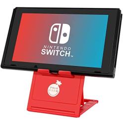 Stand for Nintendo Switch & Switch Lite, Portable Foldable Multi-Angle Adjustable Holder Dock for Desk Compatible with ipad, iPhone, sunsung and Other 4-10 Devices (RED)