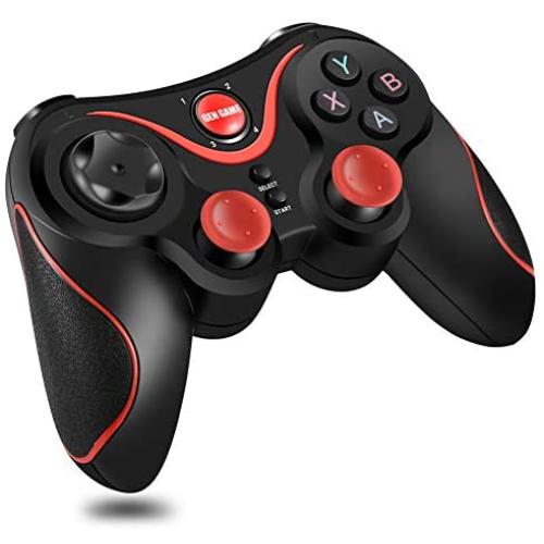 T3- Bluetooth Wireless Game Controller Gamepad Joystick for iOS Android Cellphone Tablet TV Box, Pad, Tablet