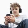 Kids Headphones, gorsun Lightweight Stereo Foldable Wired Headphones for Kids Adults Adjustable Headband Headset for Cellphones Smartphones iPhone Laptop Computer Mp3/4 Earphones(Black)