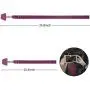 Cell Phone Lanyard, Doormoon Wonder Universal AdjustablePhone Neck Strap Lasso Leash for Smartphone Safety Tether System, 2 Pack, Black Purple