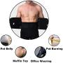 Mens Waist Trainer Lower Back Support Brace Weight Loss Corset Tummy Control Slimming Belt