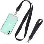 SHANSHUI Phone Lanyard, Neck Strap and Wrist Tether Key Chain Holder Universal for Phone Case Anchor Fit All Smartphones-Black SHANSHUI Phone Lanyard, Neck Strap and Wrist Tether Key Chain Holder Universal for Phone Case Anchor Fit All Smartphones-Black