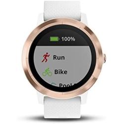 Garmin vívoactive 3, GPS Smartwatch with Contactless Payments and Built-in Sports Apps, White/Rose Gold