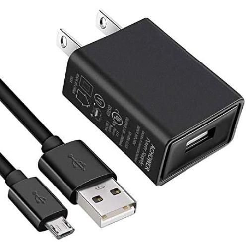 Compatible for LG K8V Phone Charger - [UL Listed] for LG K8V K30 K20 K20V K10 K8 K7 K4 K3, Phoenix 3 4, Aristo 2, Xpression Plus, X Charger/Venture, Cell Phone Micro USB Wall Charger with 5FT Cable