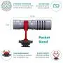 Movo VXR10GY Video Camera Microphone with Shock Mount, Deadcat Windscreen, Case for iPhone, iOS, Android, iPad, Canon EOS, Nikon DSLR Cameras, Camcorders, Laptops - Vlogging YouTube Equipment (Gray)