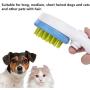 Esing Pet Combing Shower Sprayer,Water Sprinkler Brush for Dogs and Cats,Puppy Bath Scrubber,Handheld Grooming Shower Head with Soft Massage Needles