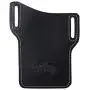 EASYANT PU Leather Cell Phone Holster Universal Case Sheath with Belt Hole Black EASYANT PU Leather Cell Phone Holster Universal Case Sheath with Belt Hole Black