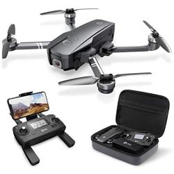 Holy Stone HS720 Foldable GPS Drone with 4K UHD Camera for Adults, Quadcopter with Brushless Motor, Auto Return Home, Follow Me, 26 Minutes Flight Time, Long Control Range, Includes Carrying Bag