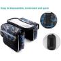 Waterproof Bicycle Bag Front Beam Bag Top Tube Bag Mobile Phone Bag Saddle Bag Riding Equipment Accessories