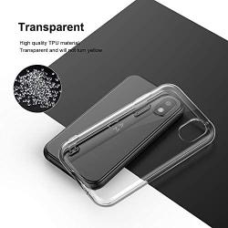 Palm Case, Palm Phone Case 2018 Clear, Foluu Scratch Resistant TPU Rubber Soft Skin Silicone Protective Case Cover with Lanyard for Verizon Palm Smartphone PVG100 (Pepito) 2018 (Crystal Clear)