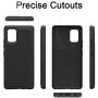 Dahkoiz Samsung Galaxy A71 5G Case, Sturdy Durable Armor Defender Cover Samsung A71 5G Case Dual Layer Hybrid Protective Phone Cases for Samsung Galaxy A71 5G, Black