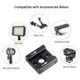 SMALLRIG Cold Shoe Mount Adapter with 1/4’’ Thread Hole for Camera and Camcorder Rigs – 1241