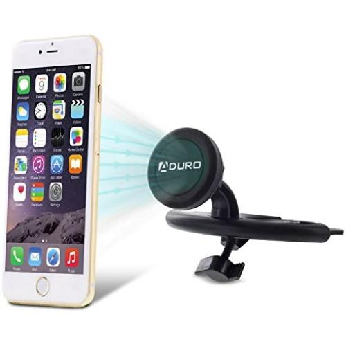 Aduro U-Grip Magnetic CD Slot Car Mount for Apple iPhone, Samsung Galaxy and all Smartphones