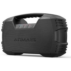 AOMAIS GO Bluetooth Speakers, 40H Playtime Outdoor Portable Speaker, 40W Stereo Sound Rich Bass, IPX7 Waterproof Bluetooth 5.0 Wireless Pairing,10000mAh Power Bank, for Party, Travel（2020 Upgrade）