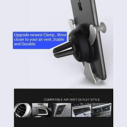 REDSHINE Car Mount Phone Holder Automatic Locking Universal Air Vent GPS Cell Phone Holder for Car for iPhone X/8/7/7P/6s/6P/5S, Galaxy S5/S6/S7/S8/S9,Note8 Google, LG, Huawei and More (Black1)