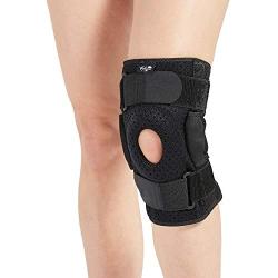 Hinged Knee Brace for Men and Women, Knee Support for Swollen ACL, Tendon, Ligament and Meniscus Injuries