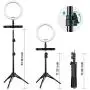 MOUNTDOG 10’’ Selfie Ring Light with Tripod Stand and Phone Holder, Led Ring Light with Wireless Remote 3 Modes & 10 Brightness for Makeup Beauty,YouTube Video, Live Streaming, Portrait Shooting MOUNTDOG 10’’ Selfie Ring Light with Tripod Stand and Phone Holder, Led Ring Light with Wireless Remote 3 Modes & 10 Brightness for Makeup Beauty,YouTube Video, Live Streaming, Portrait Shooting
