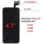 for iPhone 6S Screen Replacement with Home Button and Camera, Diykitpl Full Assembly LCD Screen Digitizer with 3D Touch for Model A1633,A1688,A1700, Include Repair Set for iPhone 6S Screen Replacement with Home Button and Camera, Diykitpl Full Assembly LCD Screen Digitizer with 3D Touch for Model A1633,A1688,A1700, Include Repair Set