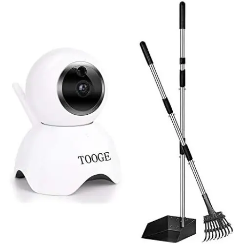 WiFi Indoor Camera & Metal Dog Pooper Scooper Bundle WiFi Indoor Camera & Metal Dog Pooper Scooper Bundle