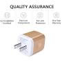 USB Charging Box, Charger Adapter, Ailkin 3-Pack 2.1Amp Dual Port Fast Charge Plug Cube Base Replacement for iPhone X/8/7/6S/6S Plus/6, Samsung Galaxy S7/S6/S5 Edge, LG, HTC, Huawei, Moto, Kindle