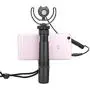 OCTO MOUNTS | F-Mount Mobile Smartphone Camera Grip Holder Handle Rig Monopod with Tripod Mount and Cold Shoe Mount for Filming Video on Most Smartphones - iPhone, iPhone Plus, Galaxy, Android