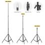 Neewer 700W Professional Photography 24x24 inches/60x60 Centimeters Softbox with E27 Socket Light Lighting Kit