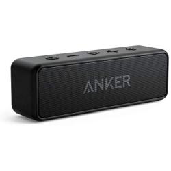 Anker Soundcore 2 Portable Bluetooth Speaker with 12W Stereo Sound, Bluetooth 5, Bassup, IPX7 Waterproof, 24-Hour Playtime, Wireless Stereo Pairing, Speaker for Home, Outdoors, Travel