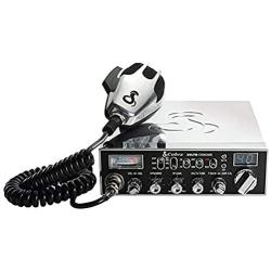 Cobra 29LTDCHR Professional CB Radio – Emergency Radio, Travel Essentials, Chrome, Talk Back, Instant Channel 9, 40 Channels, SWR Calibration