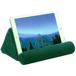 iPad Tablet Pillow Holder for Lap - Pillow for Tablet or iPad - Universal Phone and Tablet Holder for Bed Can Be Used Also on Floor, Desk, Chair, Couch (Green)