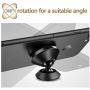 Magnetic Phone Holder for Car, Humixx 360° Adjustable Dashboard Phone Car Mount Compatible with iPhone XS Max iPhone XS X 8 8 Plus 7 7 Plus, Samsung S9 S8, Huawei, HTC, LG, ZTE [Easy Series] - Black