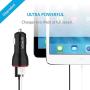 Anker 24W Dual USB Car Charger PowerDrive 2 + 3ft Micro USB to USB Cable Combo for Galaxy S7/S6/Edge/Plus, Note 5/4, LG, Nexus, HTC and More, Black