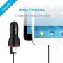 Anker 24W Dual USB Car Charger PowerDrive 2 + 3ft Micro USB to USB Cable Combo for Galaxy S7/S6/Edge/Plus, Note 5/4, LG, Nexus, HTC and More, Black