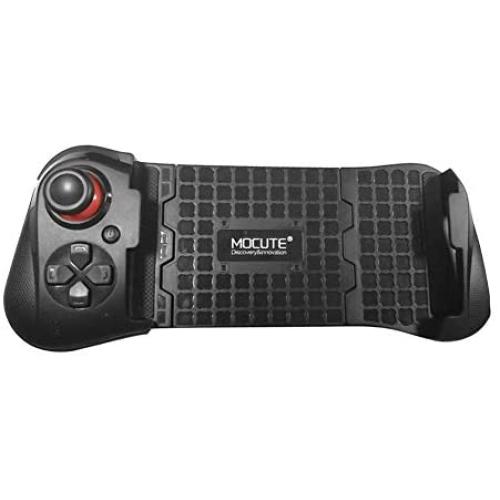 Mocute-058 Wireless Game Controller with Phone Holder, Portable Retractable Bluetooth Android Gamepad, Compact Game Joystick for PUBG Mobile, Lightweight Mobile Game Joypad