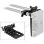 CAMVATE Battery Cheese Plate with 360° Swivel 15mm Rod Clamp for Anton Bauer Gold Mount Power Adapter