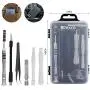 Screwdriver Set, Trekoo 110 in 1 Precision Screwdriver Repair Tool Kit Magnetic Driver Kit Professional Repair Tool Kit for iPhone X, 8, 7 / Cellphone/Computer/Tablet/PC/electronic etc (Black) Screwdriver Set, Trekoo 110 in 1 Precision Screwdriver Repair Tool Kit Magnetic Driver Kit Professional Repair Tool Kit for iPhone X, 8, 7 / Cellphone/Computer/Tablet/PC/electronic etc (Black)