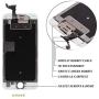 Screen Replacement Compatible with iPhone 6S 4.7 inch Full Assembly - LCD 3D Touch Display Digitizer with Ear Speaker, Sensors and Front Camera, Fit Compatible with All iPhone 6s (White)