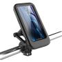 Motorcycle Bicycle Mobile Phone Waterproof Bracket can Touch Screen with Magnetic Expansion Adjustment, Multi-Function, Suitable for iPhone7 8Plus 7 inches or Less Mobile Phone Universal