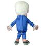 FUZZU Bill Clinton Political Parody Novelty Dog Chew Toy with Squeaker - Large 17" Size Toy