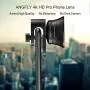 Phone Camera Lens Pro - ANGFLY 4K HD 2 in 1 Aspherical Wide Angle Lens & Super Macro Lens,Clip-On Cell Phone Camera Lenses Compatible with iPhone,Android,Samsung Mobile Phones and Tablets Phone Camera Lens Pro - ANGFLY 4K HD 2 in 1 Aspherical Wide Angle Lens & Super Macro Lens,Clip-On Cell Phone Camera Lenses Compatible with iPhone,Android,Samsung Mobile Phones and Tablets