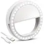 Selfie Ring Light with 36 LED, Portable Rechargeable LED Selfie Ring Light for Cell Phone Laptop Camera