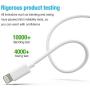 Mfi Certified iPhone Charger WSCSR, 5Pack (6FT/2M) Lightning Cable iPhone Cable USB Fast Long iPhone Charging Cords Compatible iPhone 11 Pro Max Xs X XR 8 7 6s 6 SE iPad iPod More