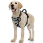 Petacc Dog Harness No-Pull Pet Harness Adjustable Pet Reflective Vest Dog Walking Harness with D-Ring Buckle and Handle for Small Medium Large Dogs