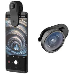 Olloclip Multi-Device Clip with 3-in-1 Essential Lens Kit Includes Fisheye + Super Wide Angle + Macro - Compatible with iPhone 11, Pixel and Samsung Galaxy Smartphones + Selfie Bluetooth Remote