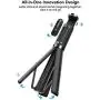 Bluetooth Selfie Stick Tripod, BlitzWolf Mini Extendable Aluminum Selfie Stick with Wireless Remote 270° Rotation for iPhone 11/11 Pro/XS MAX/XR/XS/X/8/8 Plus/7/7 Plus, Galaxy S10 Plus/S9, More(Grey) Bluetooth Selfie Stick Tripod, BlitzWolf Mini Extendable Aluminum Selfie Stick with Wireless Remote 270° Rotation for iPhone 11/11 Pro/XS MAX/XR/XS/X/8/8 Plus/7/7 Plus, Galaxy S10 Plus/S9, More(Grey)
