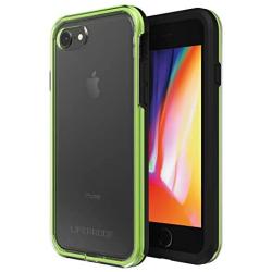 Lifeproof SLAM SERIES Case for iPhone SE (2nd Gen) and iPhone 8/7 (NOT Plus) - Retail Packaging - NIGHT FLASH (CLEAR/LIME/BLACK)